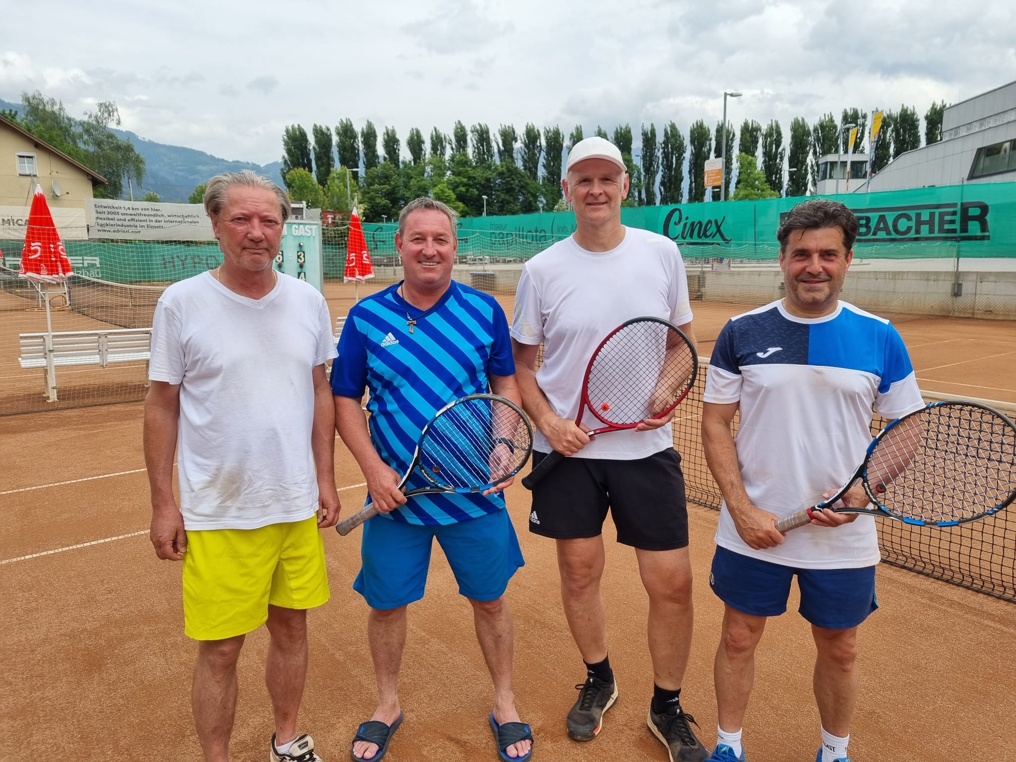 Herren II Peter Zanier Peter Stanglechner Martin Niedertscheider Michael Senfter